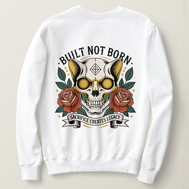 Sudadera Camiseta de mujer de arte de empoderamiento Símbol (Reverso del diseño)