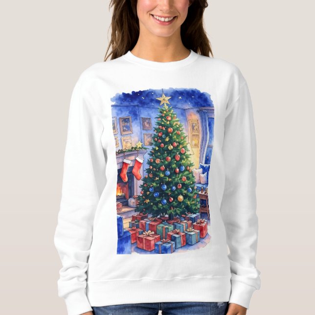 Sudadera camiseta de Navidad (Anverso)
