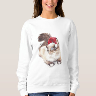 Sudadera Camiseta de Navidades de Ragdoll por artista GV He