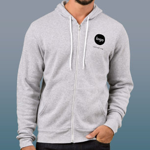 Sudadera Camiseta de negocios simple con logotipo y texto