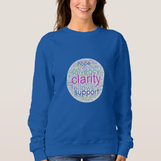 Sudadera Camiseta de nube de palabras de D.A.