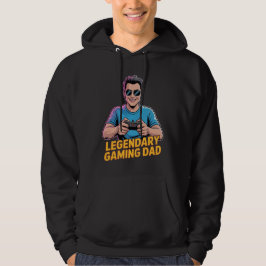 Sudadera Camiseta de padre gamer Padre Gamer Legendario