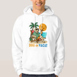 Sudadera Camiseta de Perro Divertido de Vacaciones | Verano