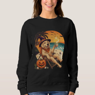 Sudadera Camiseta de perro – Halloween divertido de Golden
