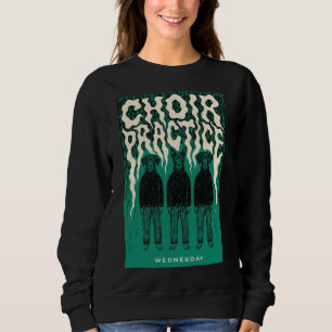 Sudadera Camiseta de perro para ensayo del coro miércoles