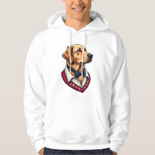 Sudadera Camiseta de perro patriótica vintage de Golden Ret