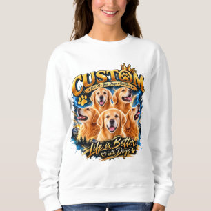 Sudadera Camiseta de Perros Adorables y Coloridos – Animale