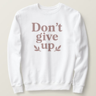 Sudadera Camiseta de perseverancia Purpurinoso