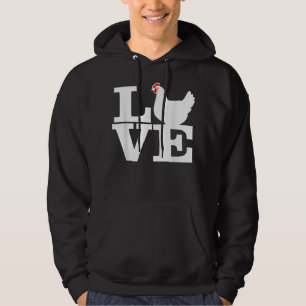 Sudadera Camiseta de pollo con sandwich charla divertida so