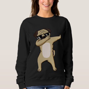 Sudadera Camiseta de Pug de Dabbing, regalos de Pug, amante