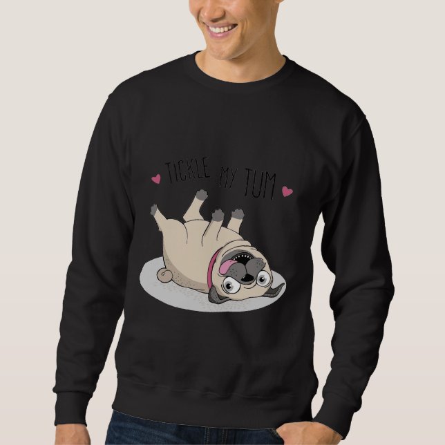 Sudadera camiseta de pug dog T_shirt Classic T-Shirt 21 (Anverso)