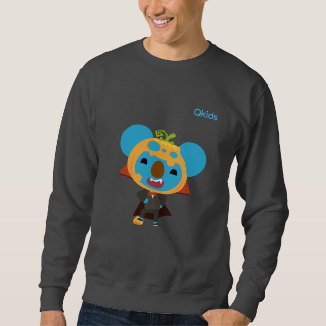 Sudadera Camiseta de Qkids (Koby Halloween) (Anverso)