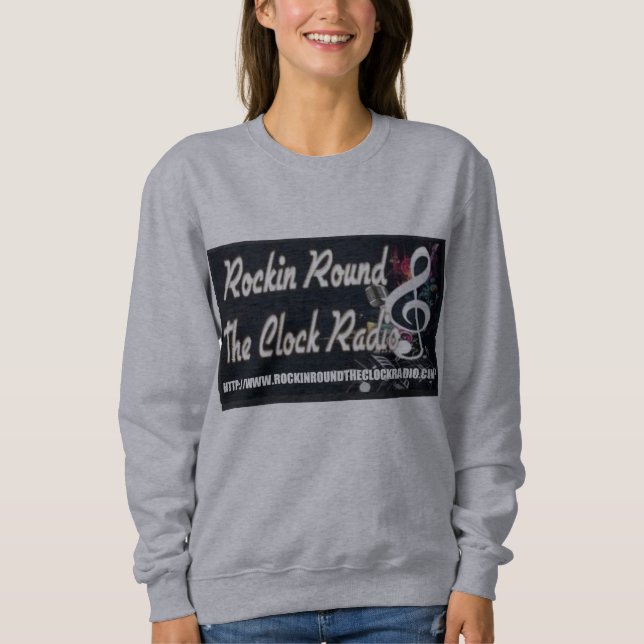 Sudadera Camiseta de radio de Rockinroundtheclock (Anverso)