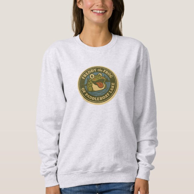 Sudadera Camiseta de Rana para Mujeres (Anverso)