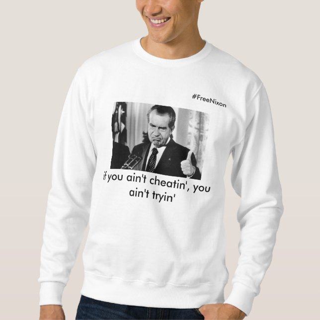 Sudadera Camiseta de Richard Nixon (Anverso)