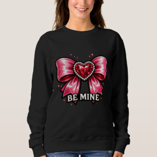 Sudadera Camiseta de San Valentín Corazón con Lazo Coquette