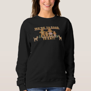 Sudadera Camiseta de sarcasmo de pan de jengibre de Navidad