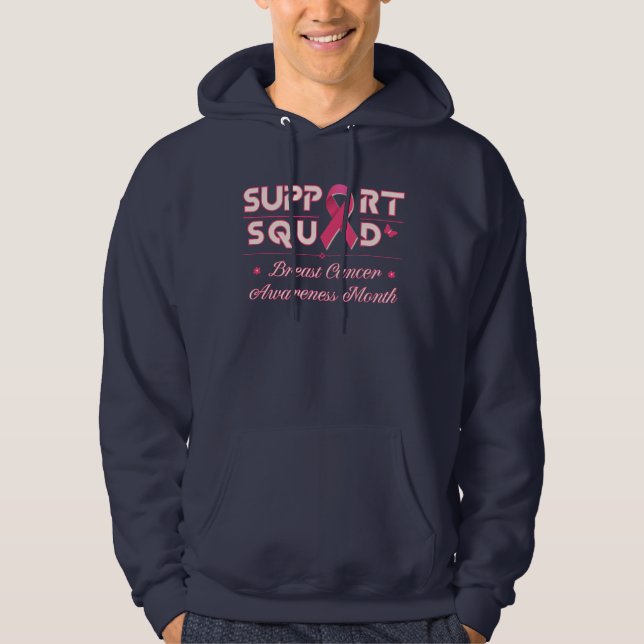 Sudadera Camiseta de sensibilización sobre el cáncer de mam (Anverso)