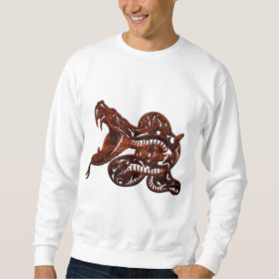 Sudadera Camiseta de serpiente de bronce