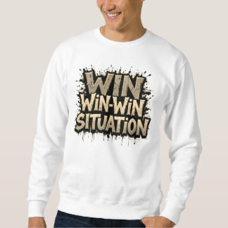 Sudadera Camiseta de situación de Win-Win
