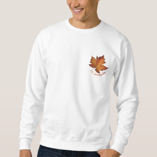 Sudadera Camiseta de souvenirs de hojas de arce de Canadá (Anverso)