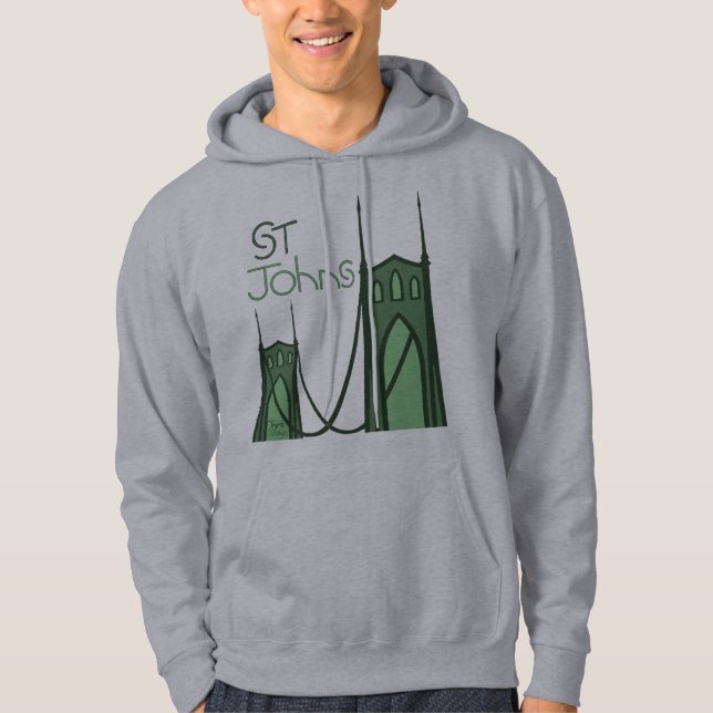 Sudadera Camiseta de St Johns (Anverso)