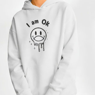 Sudadera Camiseta de streetwear con cara sonriente derretid