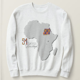 Sudadera Camiseta de "Sudán" Crewneck