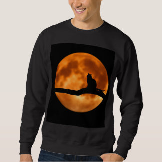Sudadera Camiseta de sudor de algodón para diseño de gato