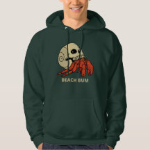 Camiseta de sudor de vago de playa