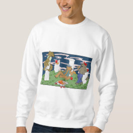 Sudadera Camiseta de sudor para hombres de hombres lobo com