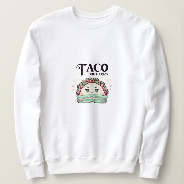 Sudadera camiseta de sudor taco (Anverso del diseño)