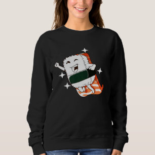 Sudadera Camiseta de Sushi Japonés Sashimi Divertido Karate