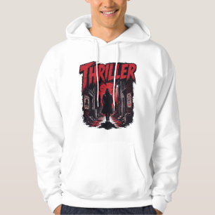 Sudadera Camiseta de suspense y misterio negro vintage