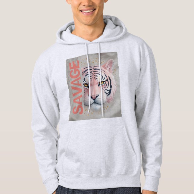 Sudadera Camiseta de tigre (Anverso)