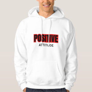 Sudadera Camiseta de tipografía motivacional de actitud pos