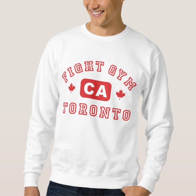 Sudadera Camiseta de Toronto del gimnasio de la lucha (Anverso)