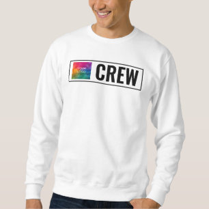 Sudadera Camiseta de tripulación para personal masculino co