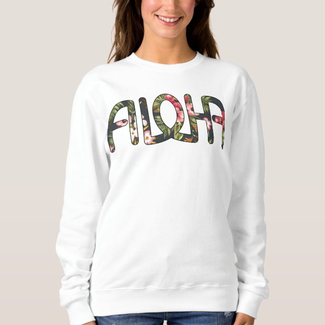 Sudadera Camiseta de Tropicaloha (Anverso)