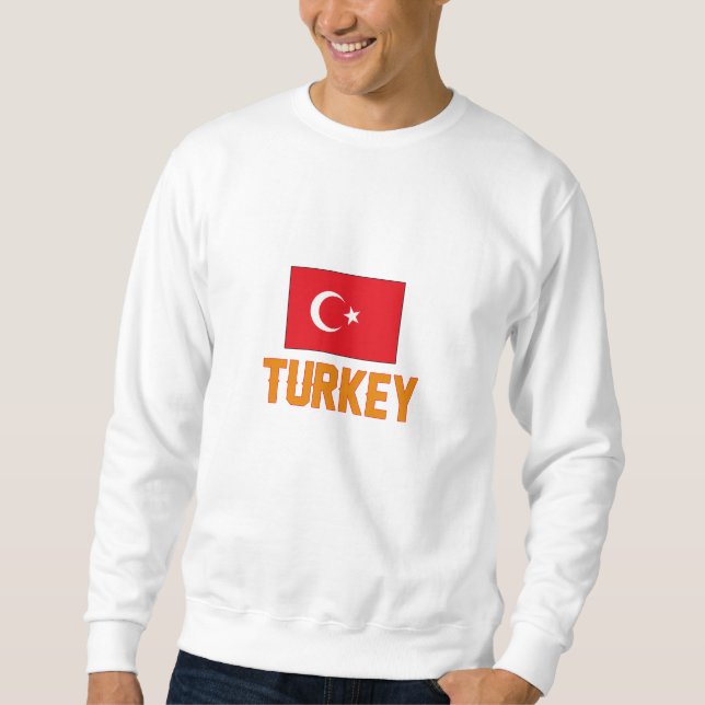Sudadera Camiseta de Turquía (Anverso)