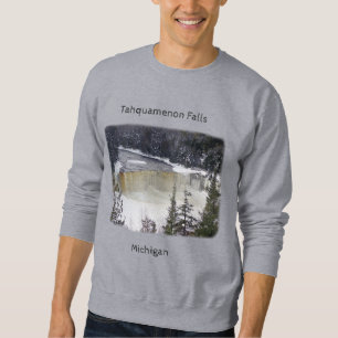 Sudadera Camiseta de Upper Tahquamenon Falls invierno