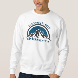Sudadera Camiseta de vacaciones de invierno de familia pers