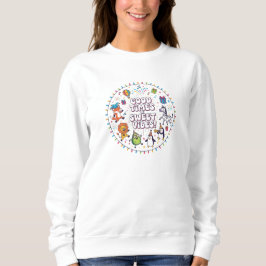 Sudadera Camiseta de vector de vacaciones divertida y extra