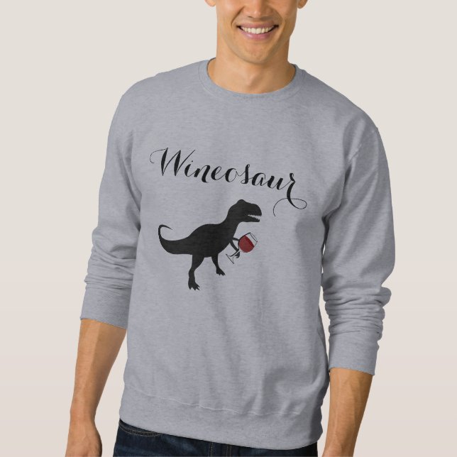 Sudadera Camiseta de Wineosaur (Anverso)