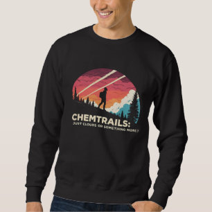 Sudadera  Camiseta de Yo Amo Chemtrails: Conspiración Diver