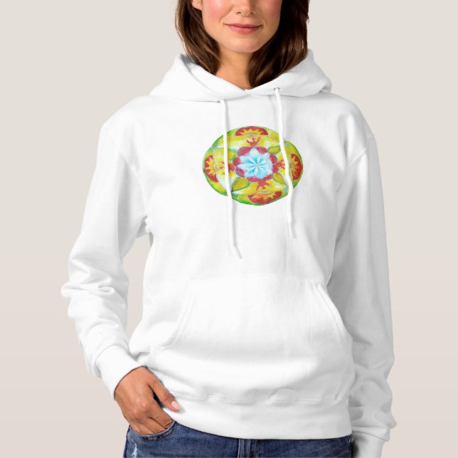 Sudadera Camiseta de Yoga Mandala (Anverso)