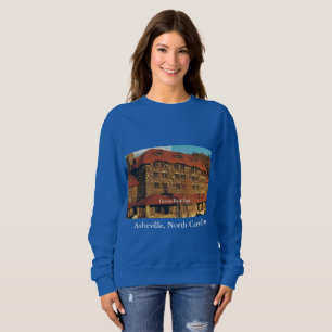 Sudadera Camiseta del azul real de las señoras con el mes