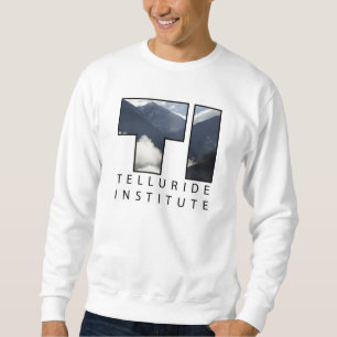 Sudadera Camiseta del blanco del instituto del telururo