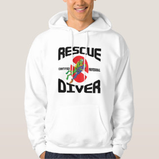 Sudadera Camiseta del buceador del rescate