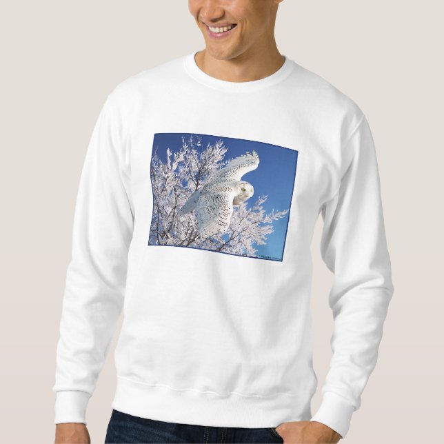 Sudadera "Camiseta del búho Nevado" (Anverso)